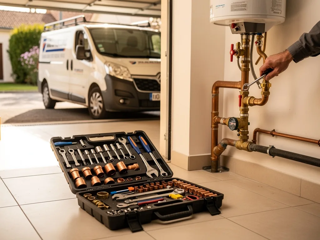 Intervention professionnelle à plombierbussysaintgeorges